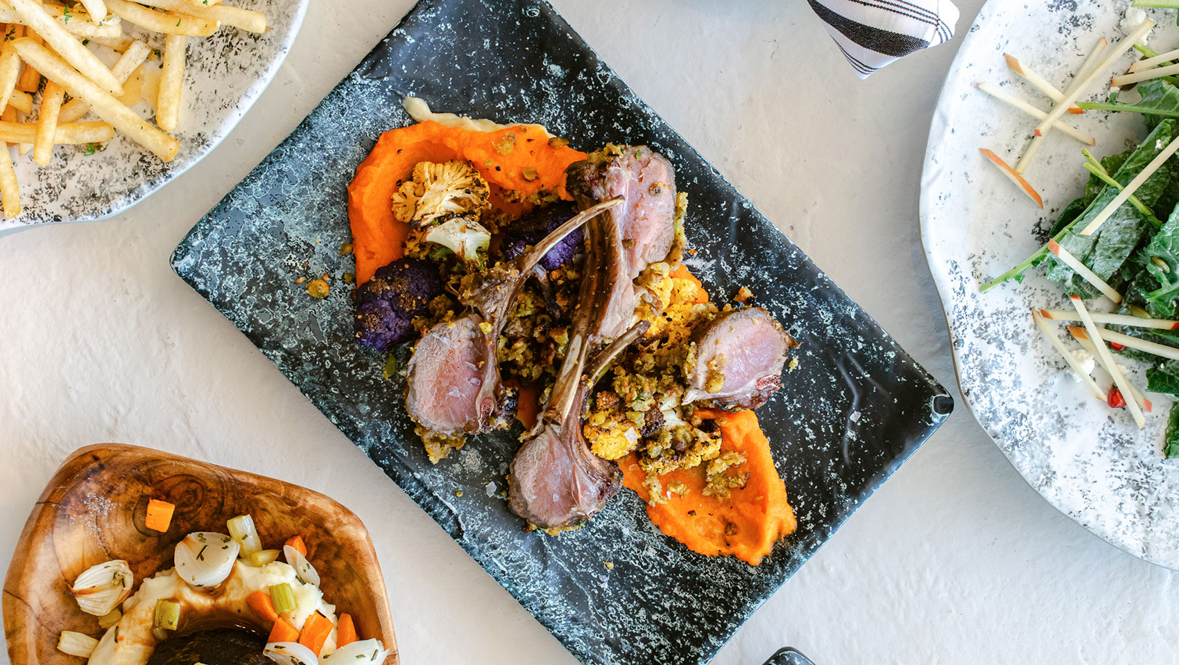 Pistachio Crusted Lamb Rack